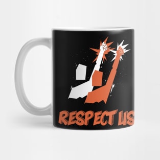 RESPECT US ✪ Black Lives MATTER Mug